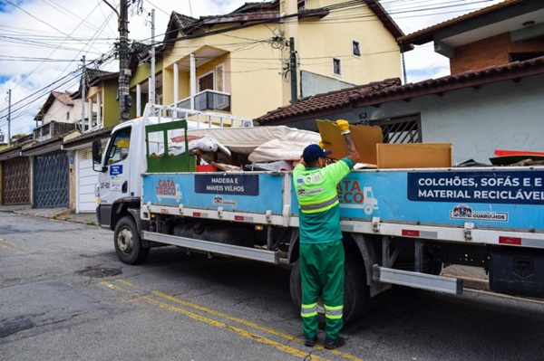 Prefeitura de Guarulhos faz Operação Cata-Tralha em 11 bairros este fim de semana (Foto-Divulgação)