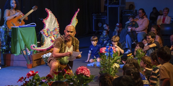 Espetáculo infantil “O Jardim” será apresentado gratuitamente neste sábado (Foto - Divulgação)