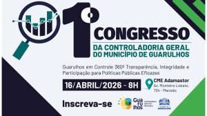 Congresso de Controlaria Geral do Município / Arte: Reprodução