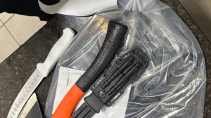 Armas apreendidas durante ataque / Divulgação: Polícia Militar