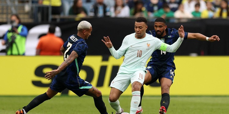 Brasil x França (MADDIE MEYER / GETTY IMAGES NORTH AMERICA / GETTY IMAGES VIA AFP)