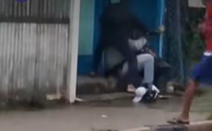 Agressões físicas entre os motociclistas / Foto - Reprodução