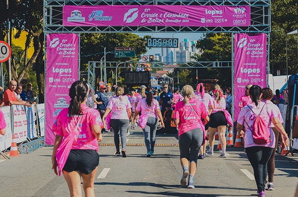 Corrida e Caminhada do Batom chega à 24ª edição em Guarulhos no dia 29 de março (Divulgação/PMG)