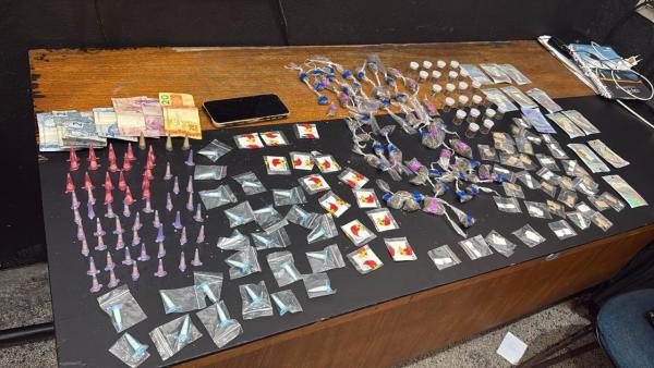 Drogas apreendidas / Foto - Reprodução