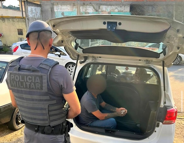 Foragido da Justiça é preso pela Polícia Militar durante patrulhamento em Cumbica (Foto-Reprodução)