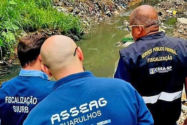 Engenheiros do Crea-SP realizam vistoria técnica em áreas afetadas (Foto-Divulgação)