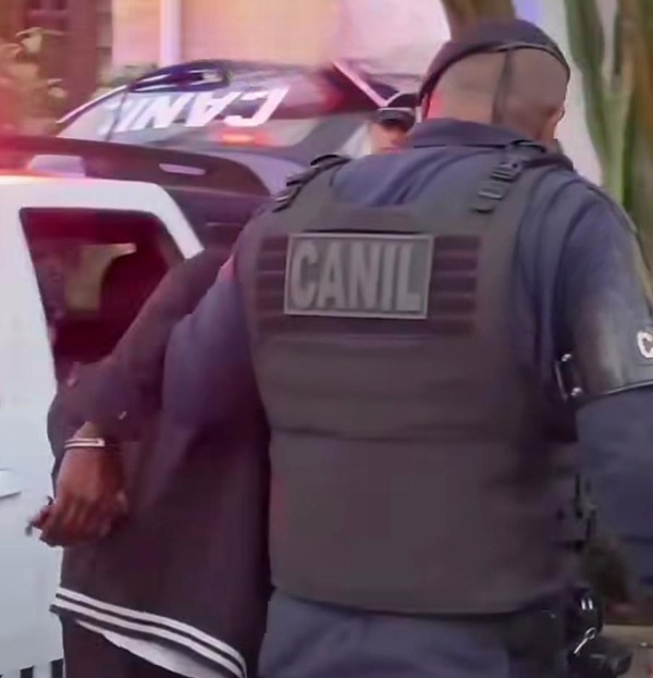 GCM prende suspeito de tráfico de drogas no Morro do Amor, em Guarulhos (Foto-Divulgação)