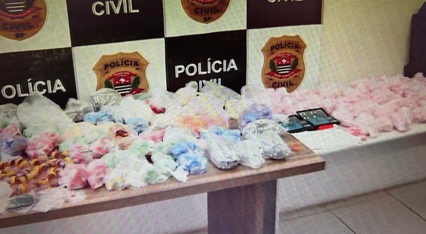 Polícia desmantela “casa bomba” e apreende drogas em Guarulhos (Foto-Reprodução R7)