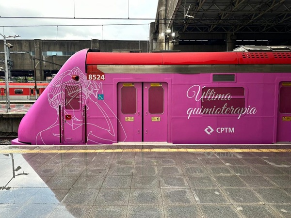 CPTM lança “Trem da Esperança” e instala Sino da Superação na Estação Brás (Foto-Reprodução)