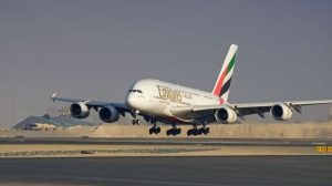 Encontro raro de três Airbus A380 marca o dia no Aeroporto de Guarulhos (Foto-Divulgação)