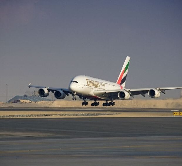 Encontro raro de três Airbus A380 marca o dia no Aeroporto de Guarulhos (Foto-Divulgação)