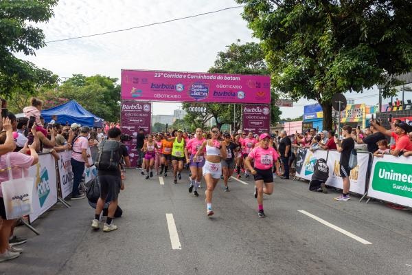Corrida e Caminhada do Batom inicia entrega de kits em Guarulhos (Foto: Laércio Correia Filho)