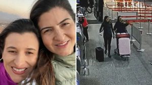 Goiana presa injustamente na Alemanha após troca de malas cobra indenização de companhia aérea (Foto: Reprodução/Redes Sociais e TV Anhanguera)