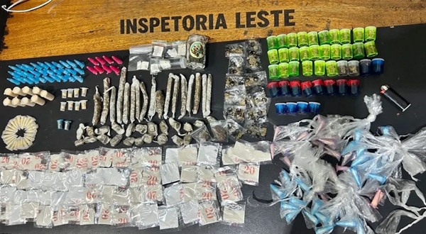 GCM prende quatro suspeitos por tráfico e apreende 1,6 kg de drogas em Guarulhos (Foto-GCM)