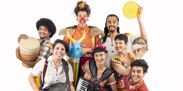 Forró da Palhaça Papoula agita o sábado com música e palhaçaria em Guarulhos (Divulgação)