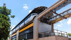 Com entrega prevista para 2014, quando o Brasil sediou a Copa do Mundo, as obras foram retomadas em setembro de 2023. (Foto: Divulgação/Governo de SP)