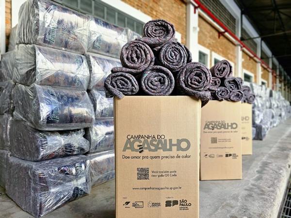 Veja onde doar peças para a Campanha do Agasalho 2026 do Governo de São Paulo (Foto: Governo de São Paulo/Divulgação)