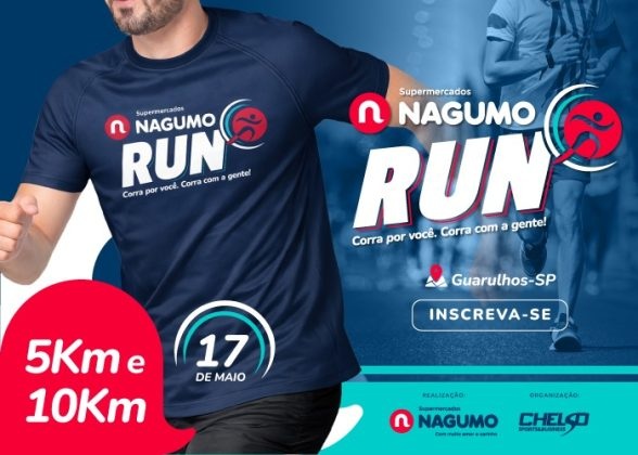1ª Nagumo Run acontece em 17 de maio em Guarulhos; inscrições estão abertas (Foto-Divulgação)