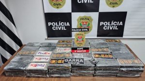 Polícia Civil localiza 118 kg de cocaína em carro de luxo neste 5 de abril (Foto-Reprodução)