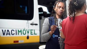 Vacimóvel no Taboão atende neste sábado com vacinação contra gripe e outros imunizantes (Foto: Umaitá Pires / PMG)