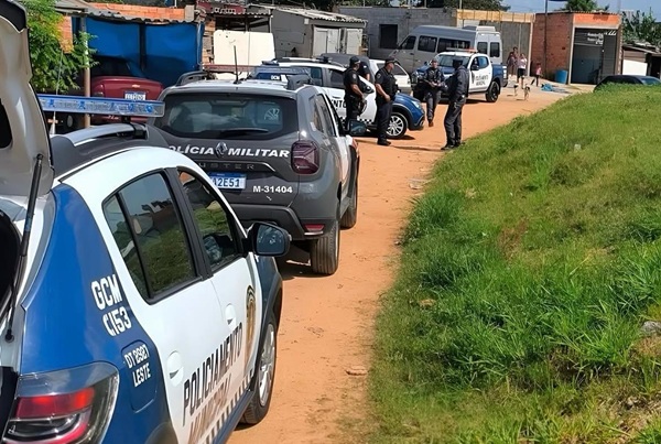 GCM intercepta criminosos e recupera carro roubado na Vila Laurita (Foto-Reprodução)