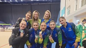 Seleção brasileira conquista medalha de prata na Copa do Mundo de Ginástica Rítmica (Foto-Reprodução)