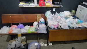 Força Tática do 35º BPM/M prende três por tráfico e apreende mais de 18 kg de drogas em Guarulhos (Foto-PMESP)