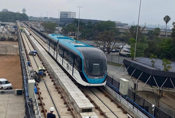 TCU Estabelece Prazo Final para Entrega do Trem de Conexão Entre CPTM e Aeroporto de Guarulhos (Foto: Reprodução/Aerom)