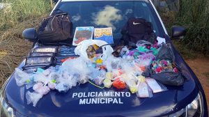 GCM de Guarulhos apreende 6 kg de drogas e prende três por tráfico nesta sexta (Imagem: Divulgação/PMG)