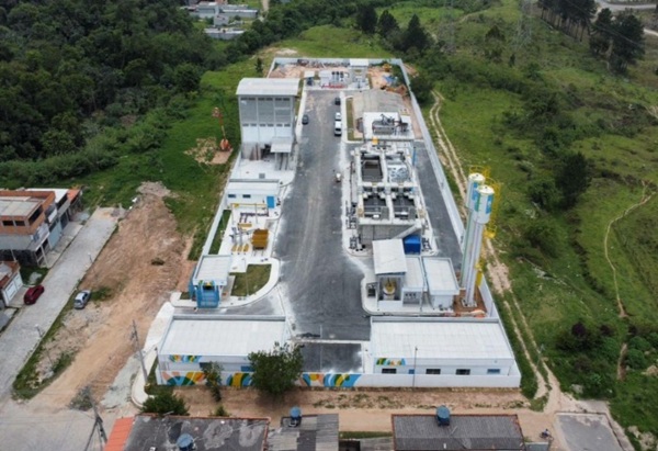 Estação de Tratamento de Esgoto Fortaleza. - Divulgação Sabesp