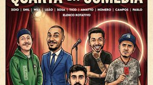 Cultura e Lazer: Noite de Stand-Up Comedy Movimenta o Cenário de Entretenimento no Meio da Semana (Foto-Divulgação)