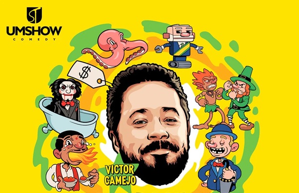 Victor Camejo apresenta show de stand-up comedy em Guarulhos nesta quinta-feira (Foto-Divulgação)