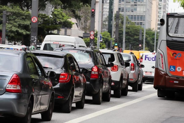 Capital registra mais de 2 milhões de veículos licenciados em 2026 (Foto-Governo de São Paulo/Divulgação)