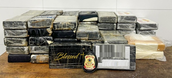 PF prende funcionário do aeroporto com 70 kg de cocaína em Guarulhos (Foto-Divulgação)