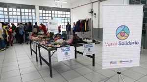 CEU Bambi recebe nova edição do Varal Solidário nesta quarta-feira (Foto: Umaitá Pires / PMG)