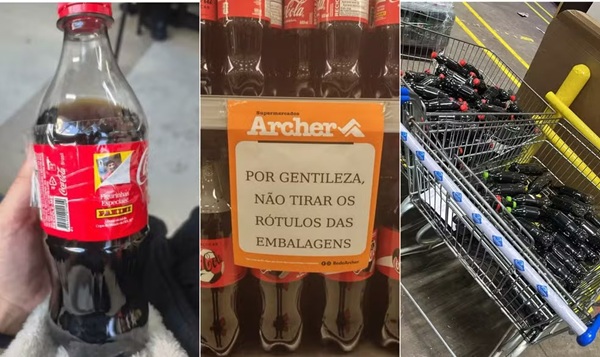 Coca-Cola substitui garrafas após consumidores furtarem figurinhas da Copa do Mundo (Foto-Divulgação)