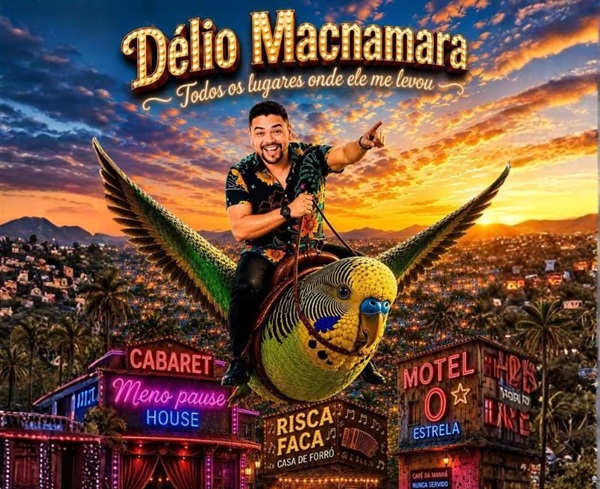 Humorista Délio Macnamara apresenta show de stand-up em Guarulhos neste sábado (Foto-Divulgação)