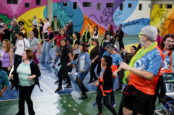 CEU Ponte Alta recebe aulão gratuito de dança para idosos (Imagem: Nícollas Ornelas)