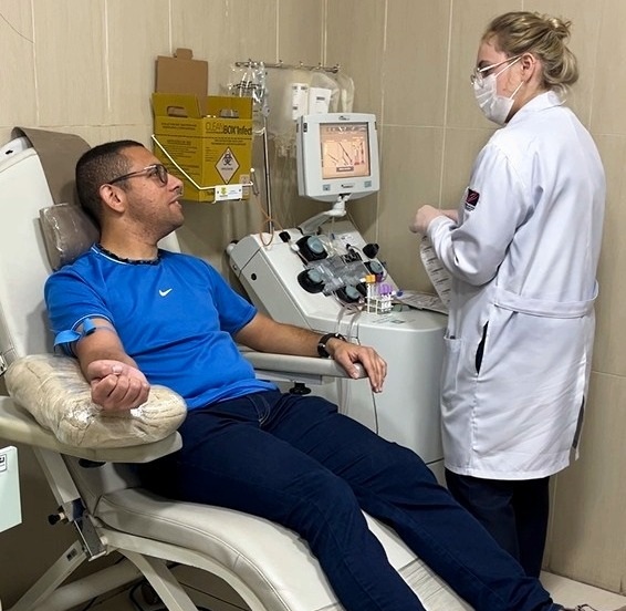 Doação de plaquetas multiplica esperança e ajuda pacientes (Foto: Divulgação)