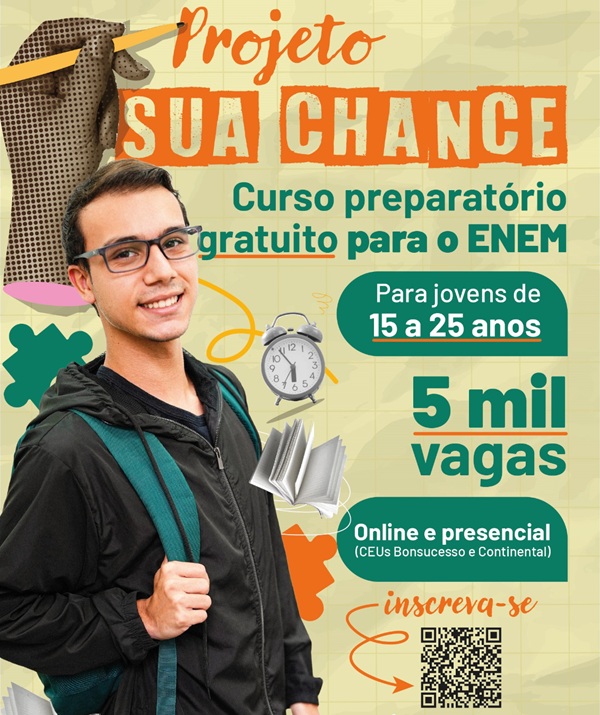Guarulhos oferece cursinho (Comunicação/PMG)