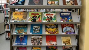 Biblioteca Monteiro Lobato reúne quadrinhos (Foto-Divulgação/PMG)