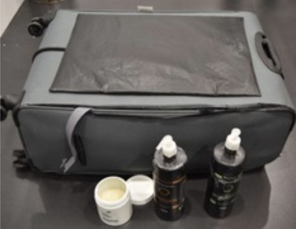 PF prende três pessoas e apreende 5 kg de cocaína no Aeroporto (Foto-Divulgação)