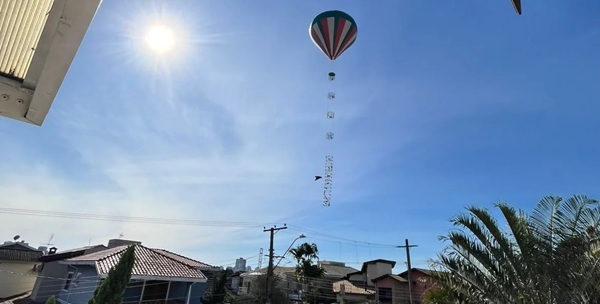 Defesa Civil alerta para riscos de soltar balões (Foto-Divulgação)
