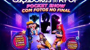 Guarulhos recebe pocket show das Caçadoras do K-Pop (Divulgalção)