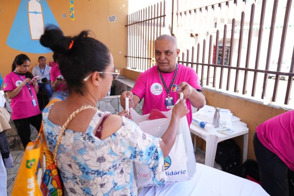 Fundo Social realiza novas ações em escolas (Foto: Leonardo Alcântara/PMG)