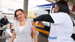 Vacimóvel atende usuários no Terminal Pimentas a partir de segunda (Foto: Márcio Lino / PMG)