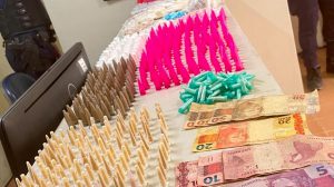 GCM prende três suspeitos por tráfico e apreende (Imagem: Divulgação)