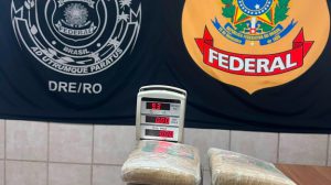 PF prende homem com cerca de 9 kg de skunk em aeroporto de Porto Velho (Foto-Reprodução)