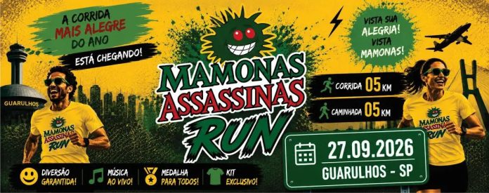 Mamonas Run reúne corrida e caminhada de 5 km (Foto-Divulgação)