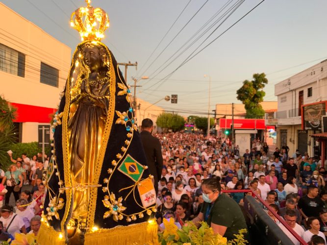 Comunidades católicas celebram a Festa de Nossa Senhora (Foto: Pascom Montese)